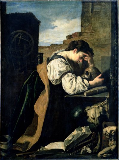 Melancholie von Domenico Fetti or Feti